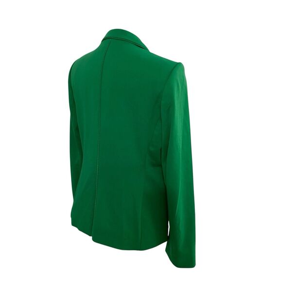 The Limited Blazer Womens Large Green Jacket Office Corpcore Career Boardroom - Picture 10 of 15